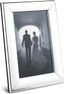 5x7 Silver Stainless Steel Tabletop and Wall Picture Frame