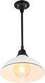 Jasper French Country Satin White LED Pendant Light