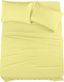 Yellow Queen Brushed Microfiber 4-Piece Bedding Set