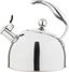 Satin Silver 2.6-Quart Stainless Steel Whistling Tea Kettle