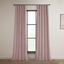 Ballet Pink Velvet Room-Darkening Curtain Panel, 84"