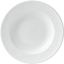 White Embossed Ceramic Soup and Salad Bowl