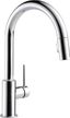 Elegant Arctic Stainless Pull-Down Kitchen Faucet with Magnetic Docking