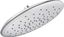 Polished Chrome 11-inch Adjustable Rain Shower Head