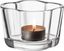 Finnish Mystique Clear Hand-Blown Glass Tealight Holder