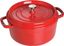 Cherry Red Enameled Cast Iron 5.5-qt Round Dutch Oven