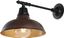 Wallace 12.25" Industrial Black and Copper Metal Sconce