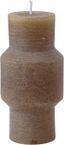 Olive 6" Unscented Totem Pillar Candle