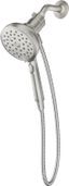 Verso Brushed Nickel Handheld Shower with Magnetix Docking