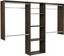 Truffle Wall Mounted Closet Organizer with Shelves and Rods