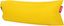 Foldable Nylon Beach Lounger in Vibrant Yellow, 73"x33"