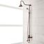 Dolwick Bronze Exposed Shower System with Rain Shower Head and Hand Shower