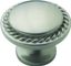 Brushed Nickel Round Cabinet Knob with Mounting Hardware, 10-Pack