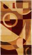 Beige and Multi Wool Handmade Abstract Area Rug 9'6" x 13'6"