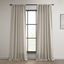 Light Birch 108" Cotton Linen Room-Darkening Curtain Panel