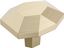 St. Vincent Brushed Gold Geometric Cabinet Knob