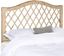 Natural Wicker Upholstered Queen Open-Frame Bed Headboard