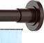 Bronze Adjustable Stainless Steel Tension Shower Rod 31-80 Inch