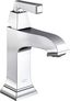 Polished Chrome Single Handle Bathroom Faucet with Push-Pop Drain