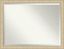 Classic Honey Silver Beveled Bathroom Vanity Mirror - 44x34-inch