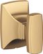 Champagne Bronze Single Prong Robe Hook