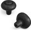 Black Iron Round Rustic Cabinet Knob with Mounting Hardware