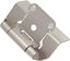 Satin Nickel Self-Closing Semi-Concealed Cabinet Hinges