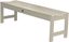 Lehigh 5ft Whitewash Eco-Friendly Backless Bench