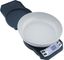 Black Precision Digital Kitchen Scale with Removable Bowl