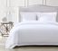 White Queen Egyptian Cotton Sateen Duvet Cover Set