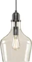 Auburn 95.5" Bronze and Clear Glass Pendant Light