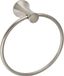 Brushed Nickel Round Wall Mounted Towel Ring