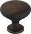 Oil Rubbed Bronze Round Cabinet Knob with Mounting Hardware