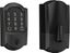 Matte Black Smart Wi-Fi Deadbolt with Touchscreen