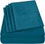 Teal Queen Deep Pocket Microfiber Sheet Set