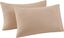 Beige Cotton Linen Blend Standard Pillowcase Pair