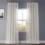 Gardenia Sheer Linen-Blend 84-Inch Window Panel