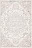 Ivory & Beige Handmade Wool Medallion Area Rug - 2'3" x 5'