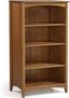 Cherry 48" Adjustable Solid Wood Shaker Bookcase