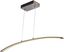 41.5" Chrome Adjustable LED Linear Pendant Light