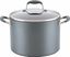 Moonstone Aluminum 10-Quart Nonstick Stockpot with Lid