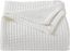 Full White Cotton Waffle Weave Bed Blanket