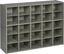 Grey Wash 25-Cubby Kids Storage Cabinet with Birch Plywood