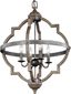 Stardust Chrome Quatrefoil 4-Light Incandescent Pendant