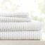 Twin Light Grey Beaded Arrows Cotton Polyester Sheet Set