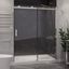 Rhodes 60" x 76" Frameless Chrome Sliding Shower Door