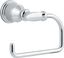 Polished Chrome Elegant Single Post Toilet Paper Holder