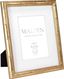 8x10 Gold Faux Bamboo Tabletop and Wall Frame