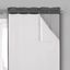 White Polyester Blackout Thermal Curtain Liner Pair, 54" x 92"