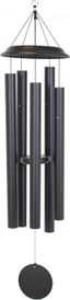 Shenandoah 59" Black Aluminum Wind Chime for Outdoor Decor